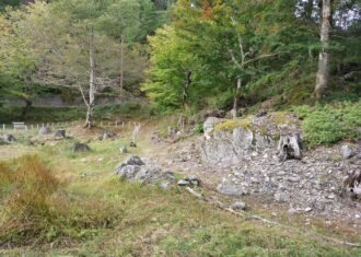 近江鯖街道沿い　朽木のもう一つの庭が発掘される